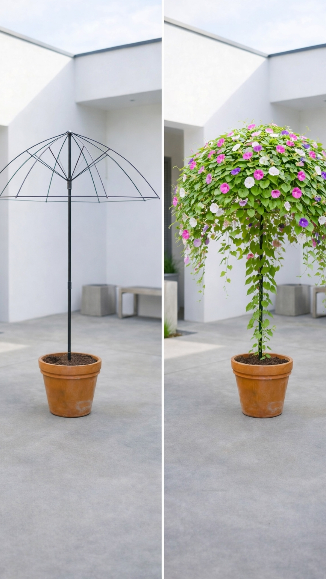 flower shaped patio umbrella Boho Floral 6.5ft, UPF 50+ Outdoor Beach Umbrella with Fringe, Push Button Tilt, Retro Parasol for Garden Backyard Poolside : Patio, Lawn & Garden tilt mechanism Aesthetic Accents: Flower-Shaped Umbrellas that