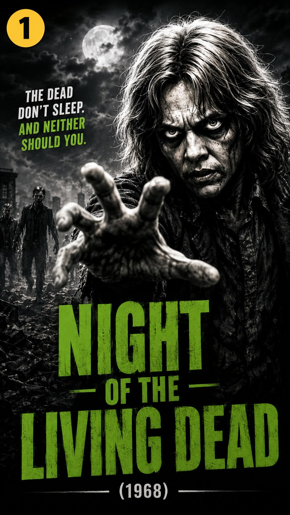 【中古】 Horror Hits Night of the Livin 🧟 The legend lives on. Night of the Living Dead is now streaming