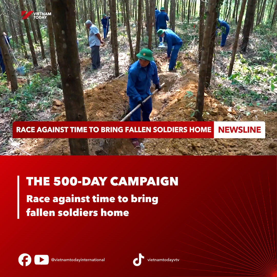 In Quảng Trị province, decades after the war, the search for