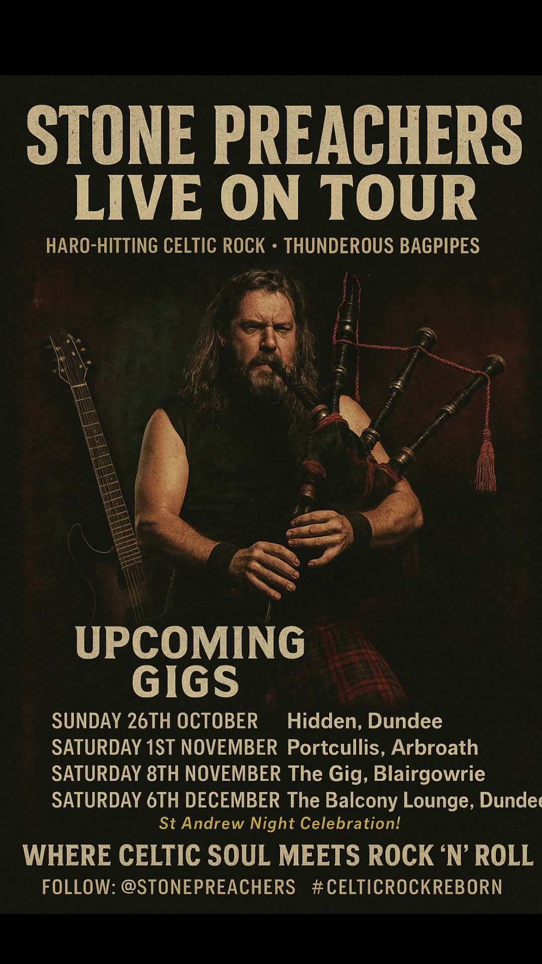 ⚡️ STONE PREACHERS – LIVE ON TOUR ⚡️🎸 Hard-Hitting Celtic Rock ...