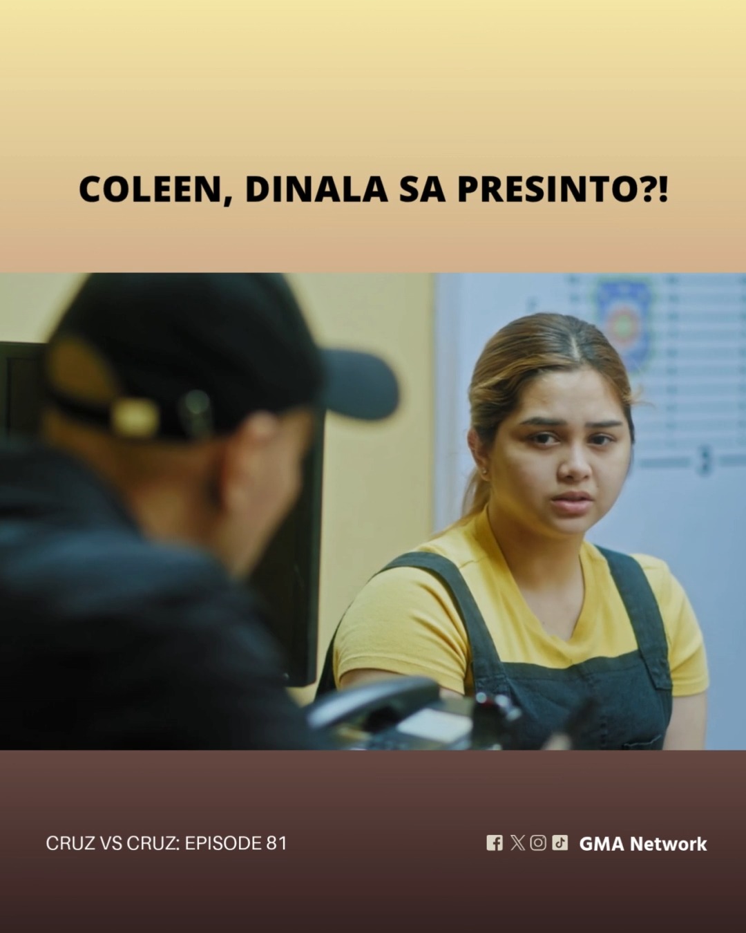 #CruzVsCruz #Highlights: Dinala si Coleen sa presinto para i ...