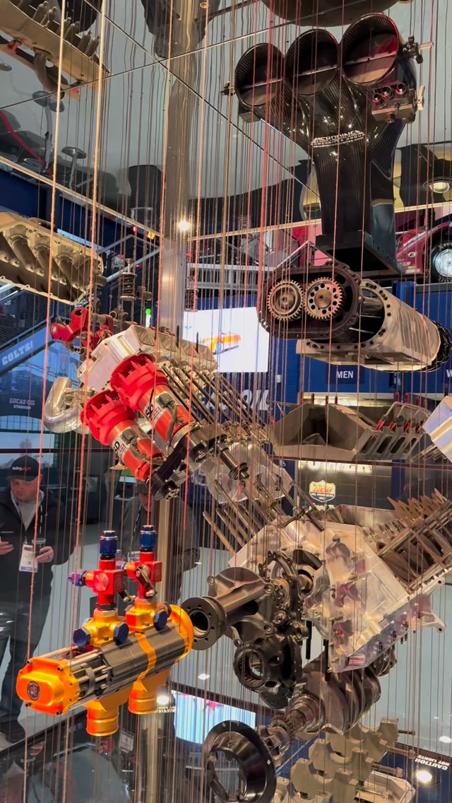 The exploding engine is one of the best features of Lucas Oil Stadium ...