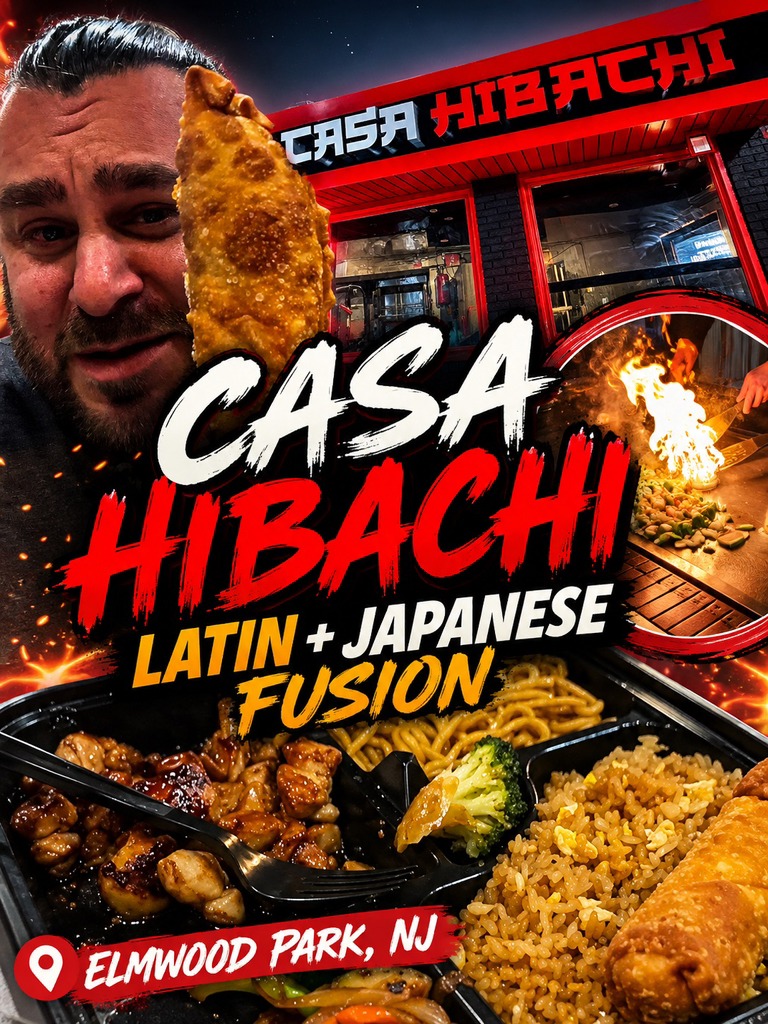 はっちん Is this New Jersey's most unique hibachi spot? Checking out Casa
