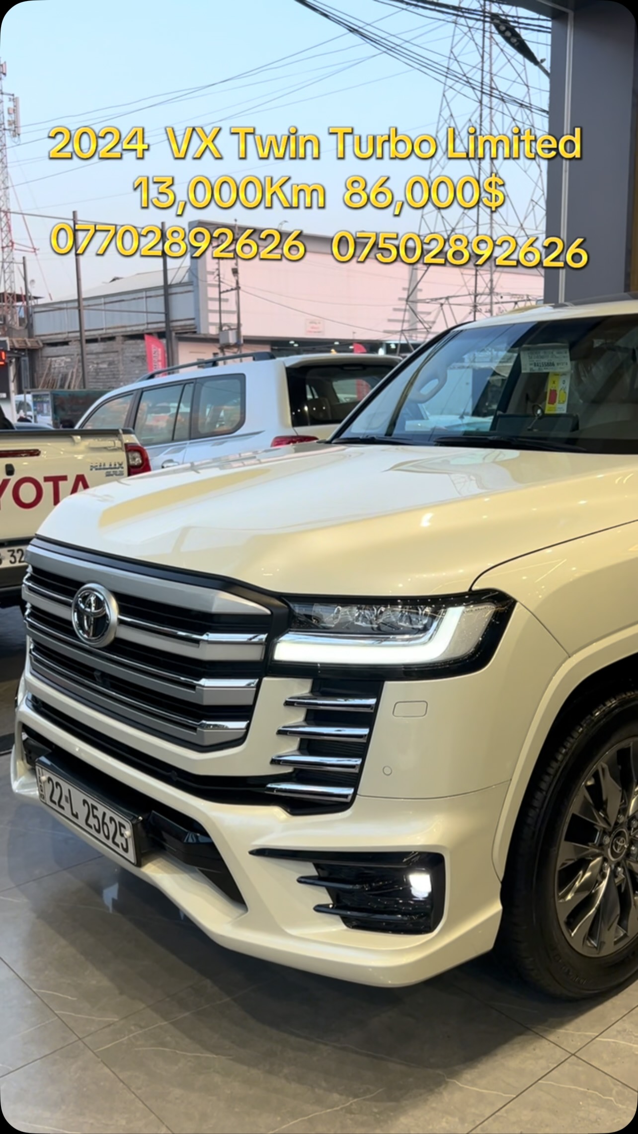iran #iraq #kurdistan #erbil #toyota 2024 VX Twin Turbo Limited