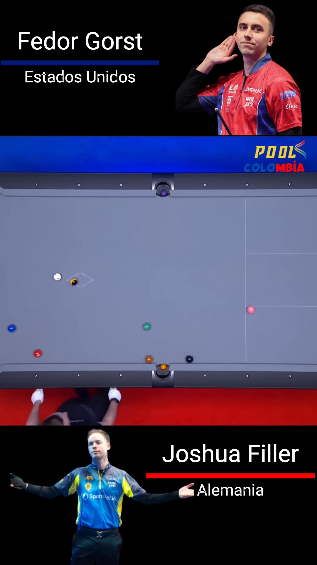 🔥 Gorst (USA) vs Filler (Europa) – Carrera 5 | Bola 9 🔥 Partida intensa ...