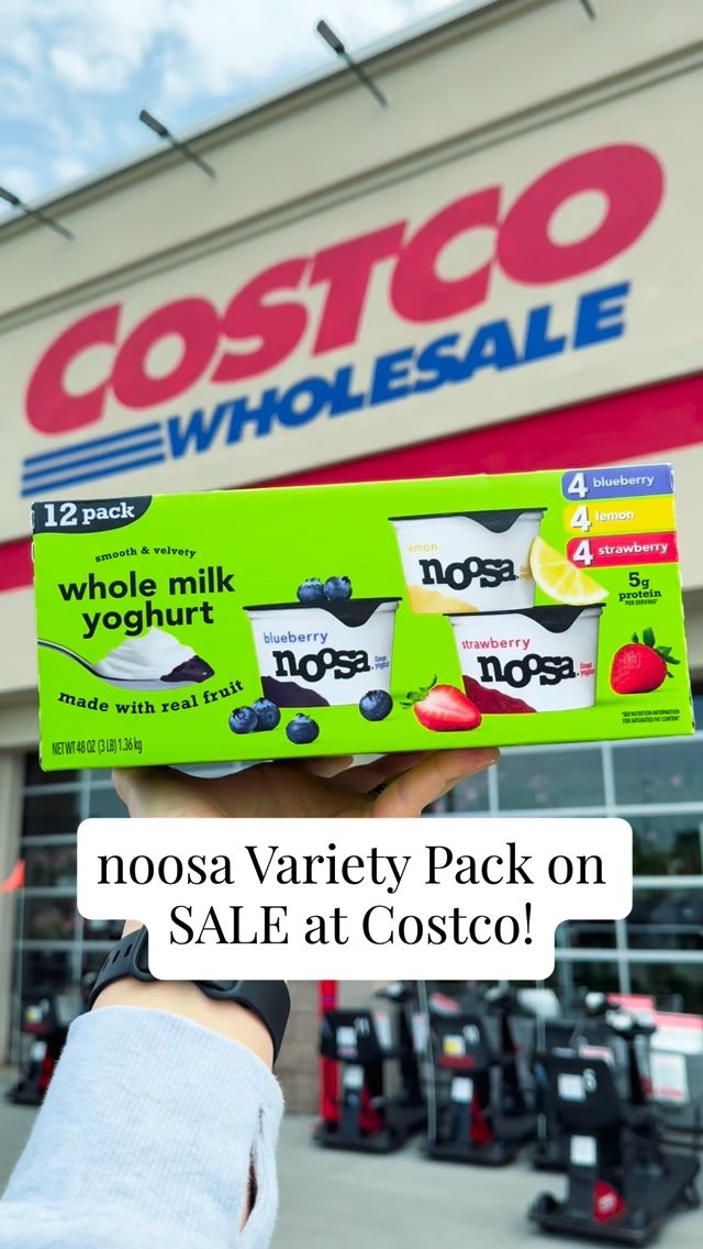 noosapartner #ad noosa yoghurt Variety Pack is on SALE at Costcos