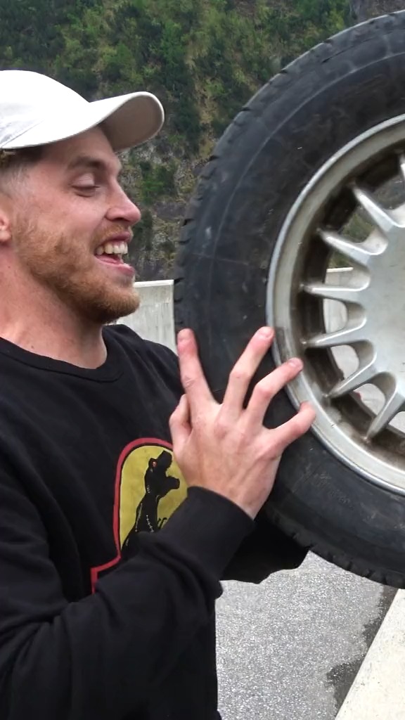 165m Car Wheel Drop #reels #drop #car #fun #challenge | How Ridiculous ...