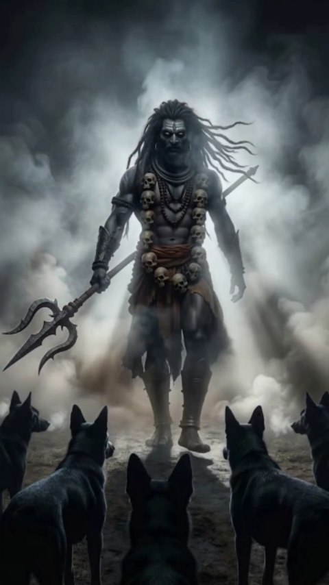 Dogs are the Constant Companions of Bhairav Baba, Symbolizing Vigilance ...