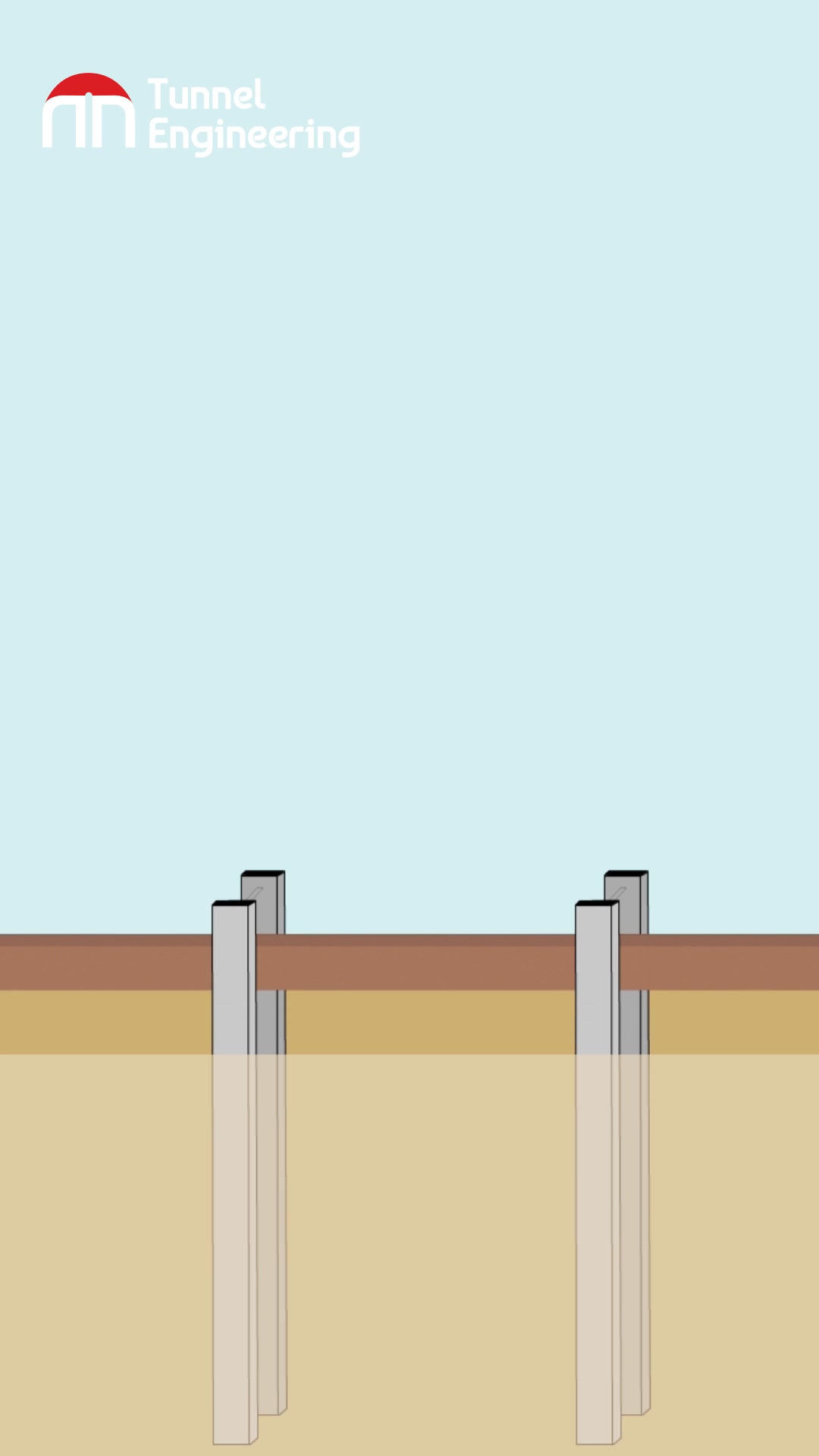 🔵 Soldier piles and lagging provide a stiff and efficient earth ...