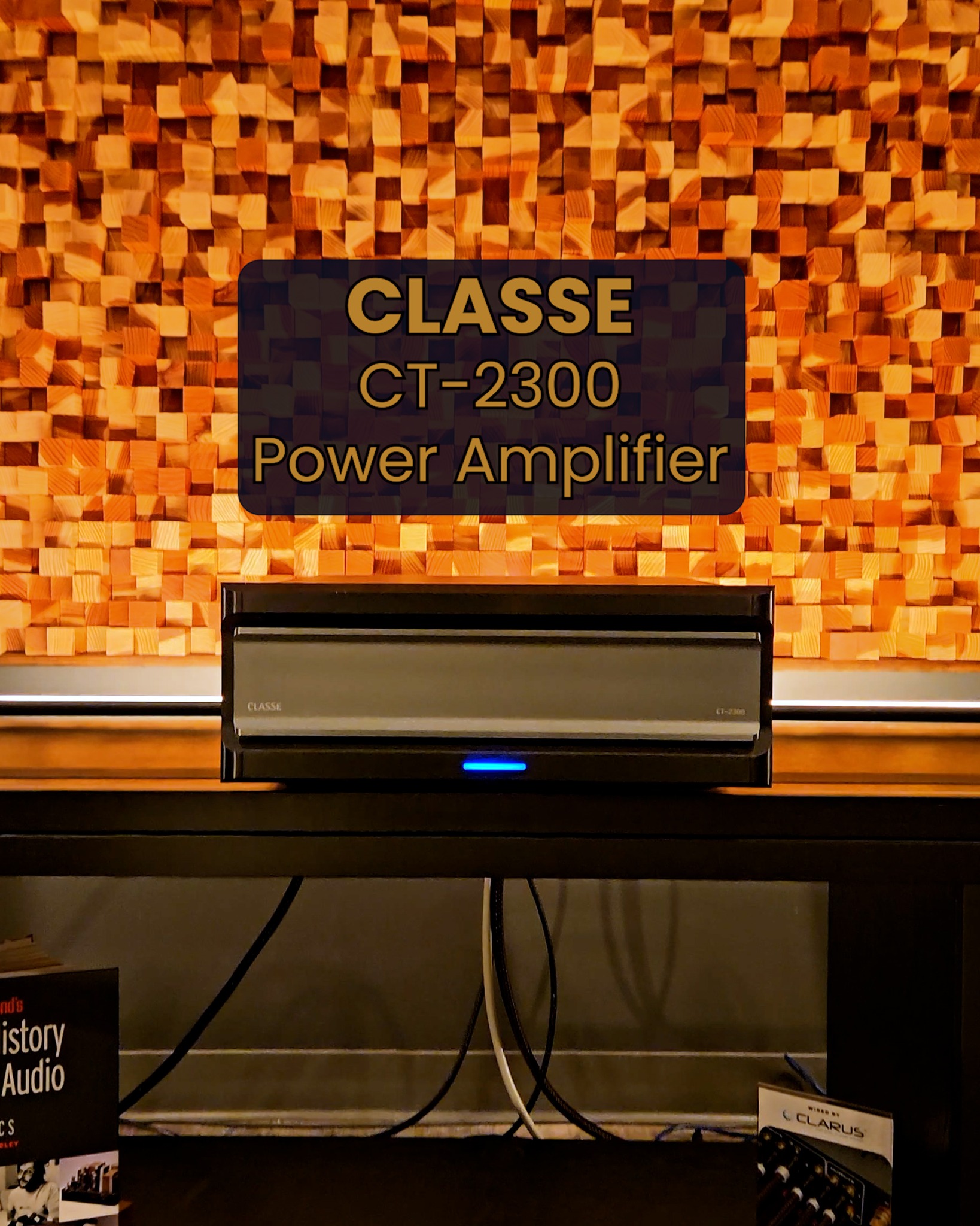 Can a Classé Audio CA-2300 drive 4 high efficiency speakers?