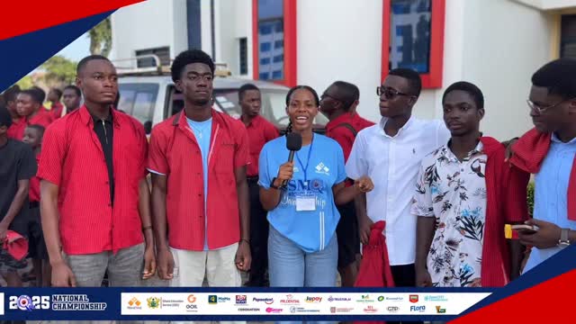 “We are here to feast” - Mfantsipim School. #NSMQ2025 #NSMQQuarters # ...