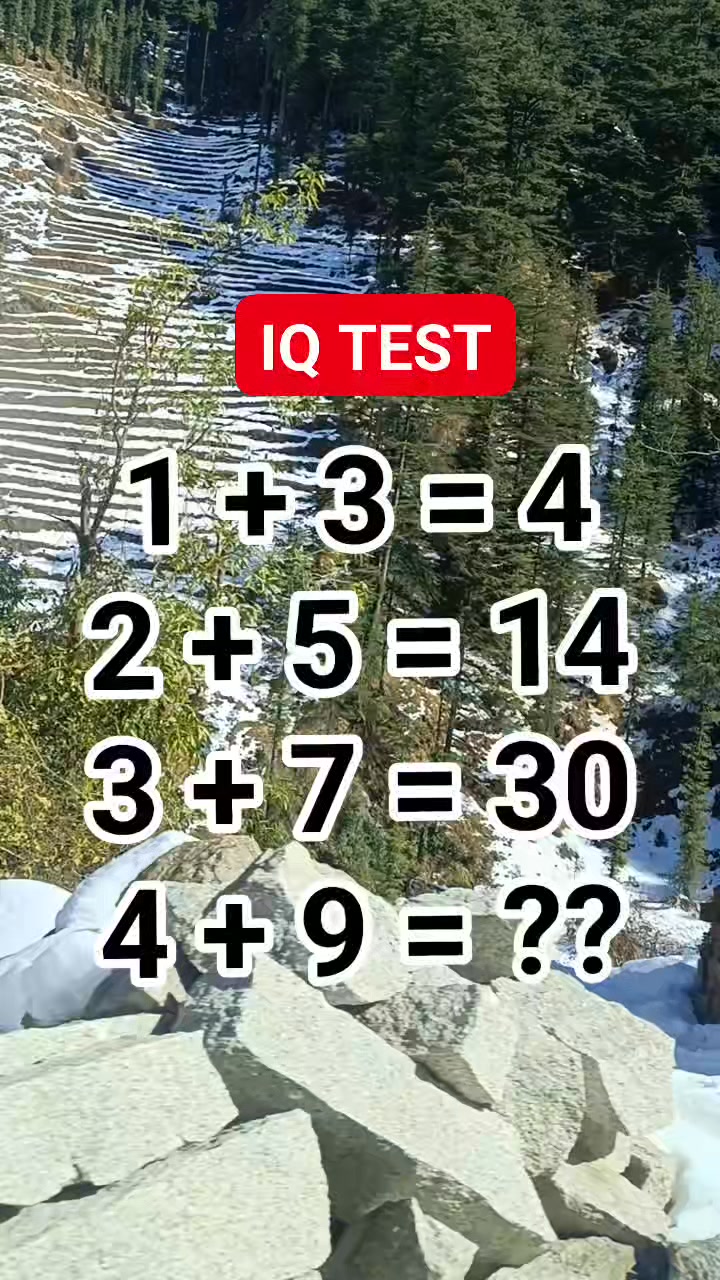 IQ TEST for Genius 👍 #ankitamathsdaily #iqtest | Ankita Maths Daily ...