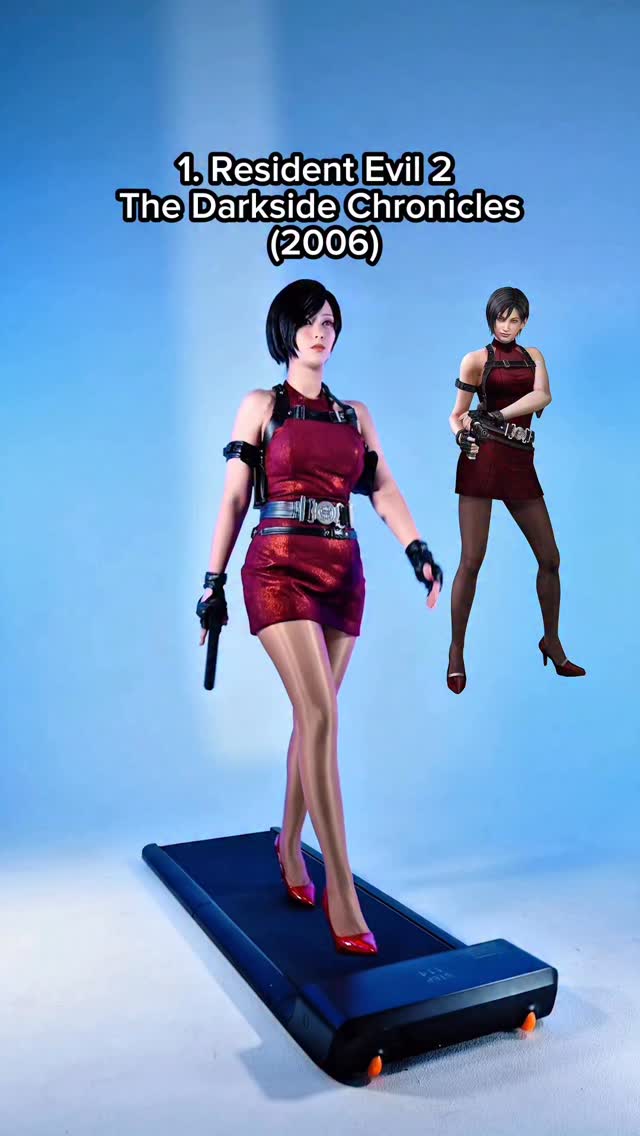 No one believes it took me 8 hours to make this one video, I need to upload it again!! 😭, Should I make more reel videos like this? , Ada Wong costumes in this video:, 1. Ada Wong RE2 Darkside 