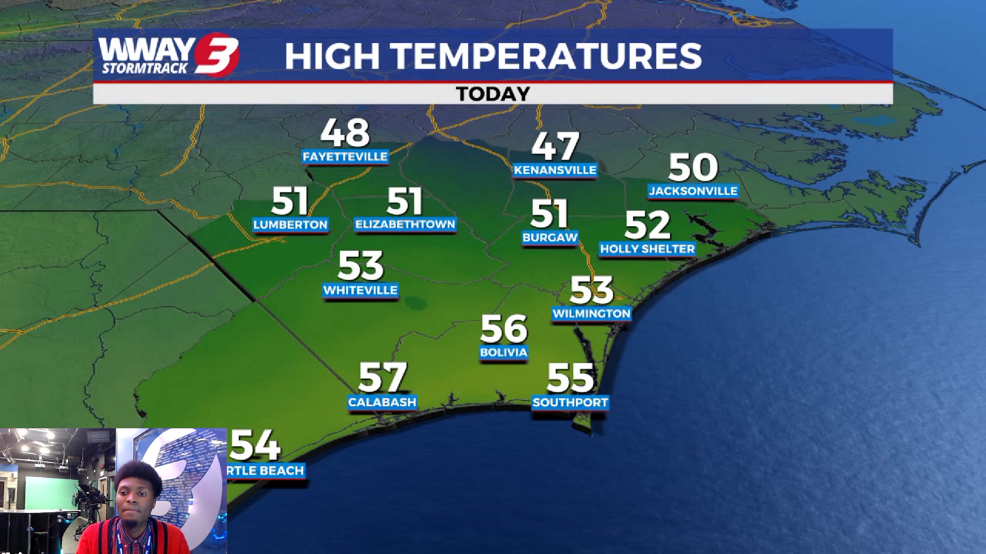 Meteorologist Charles McKeller has your latest weekend forecast! | WWAY ...