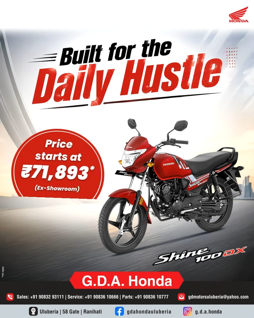 Say hello to the Honda Shine 100 DX—the ultimate partner for your