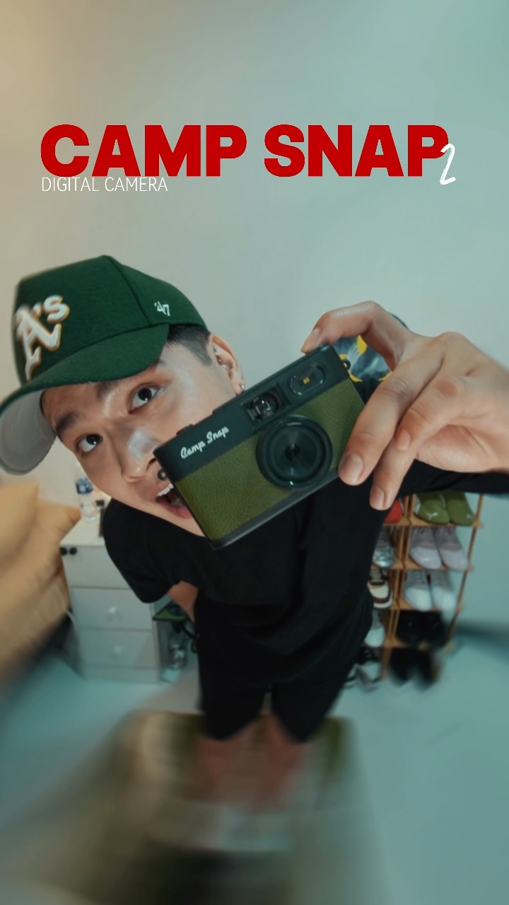 Unboxing the new Camp Snap 2 in Forest Green! Digital camera with