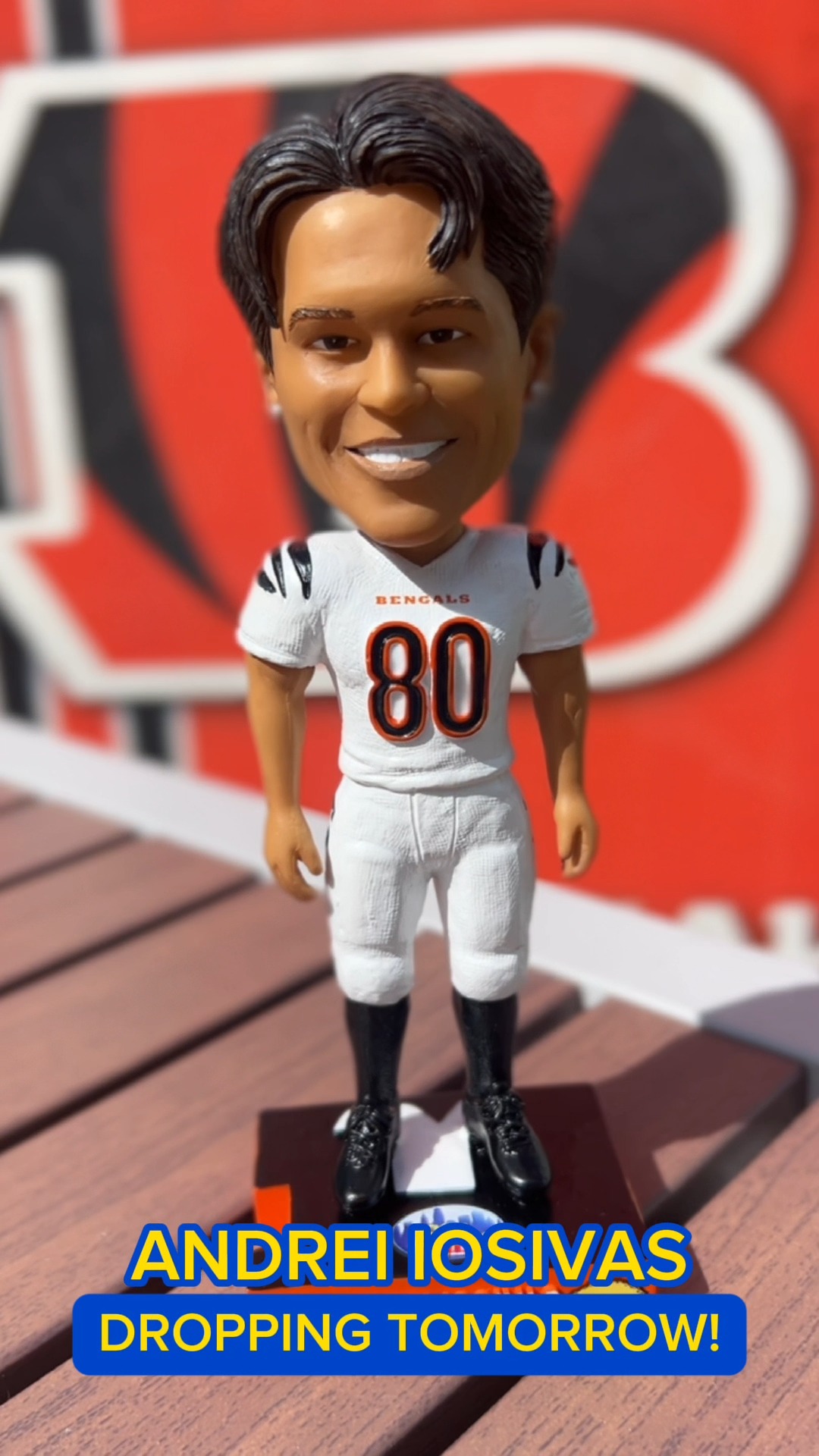 A bobblehead so good, he might just hit the griddy! ​ The Mike