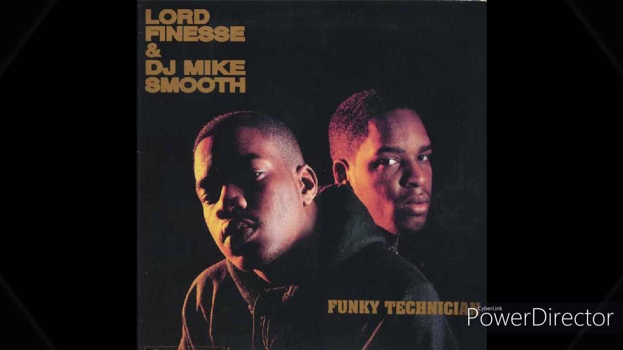 Lord Finesse kicking a freestyle at Fat Beats circa 1996