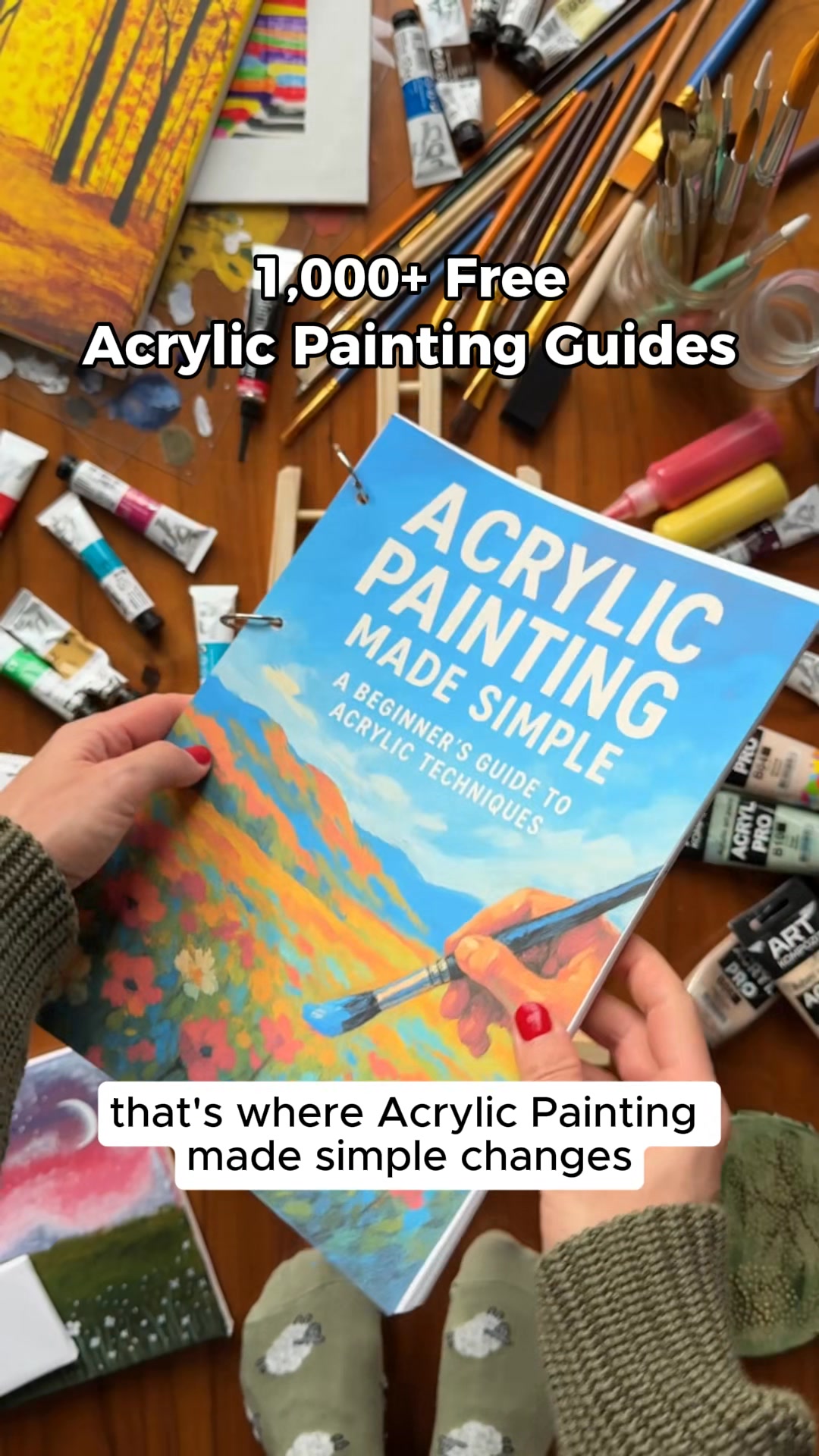 Master Acrylic Painting — From Beginner to Artist! Our Acrylic Painting ...