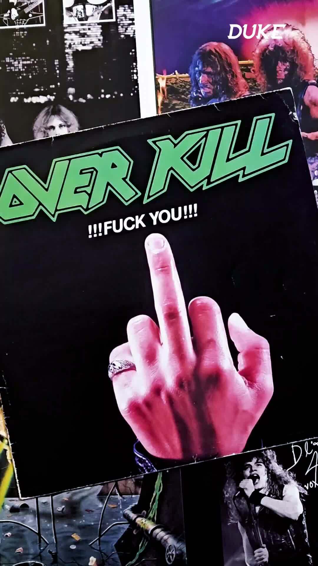 Overkill - !!!Fuck You!!! Released on Nov. 28, 1987 🇺🇸 The