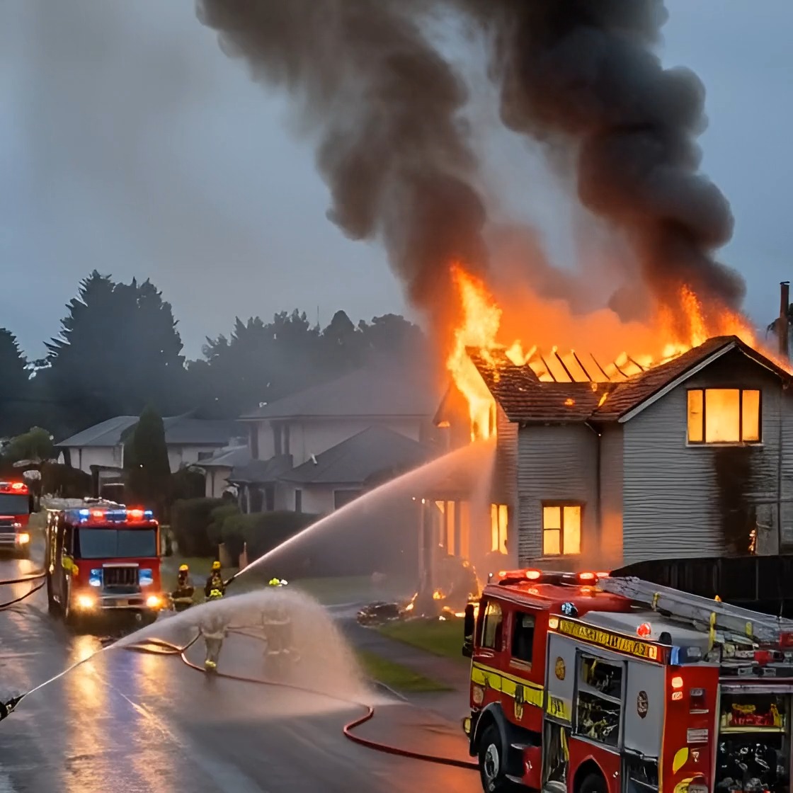 🇳🇿Firefighters were kept busy on Auckland’s North Shore on Saturday ...
