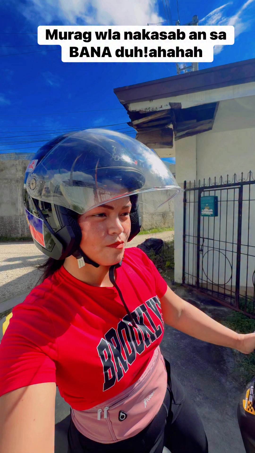Wlaa man nagpahebalo nya nabalaka sya kay gegamit daw nako ang motor ug ...
