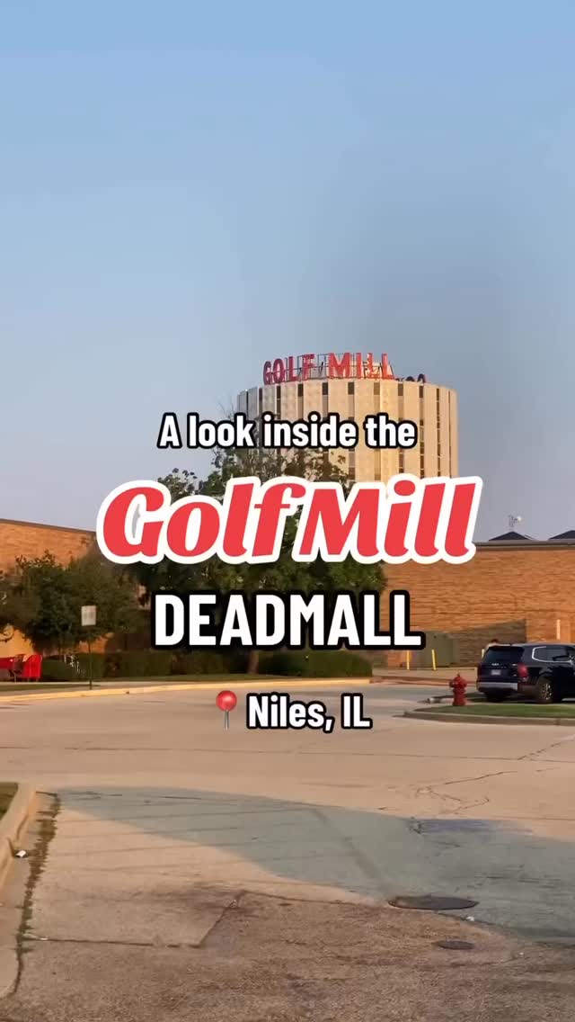 It's truly a sad state to see what's become of Golf Mill Mall in