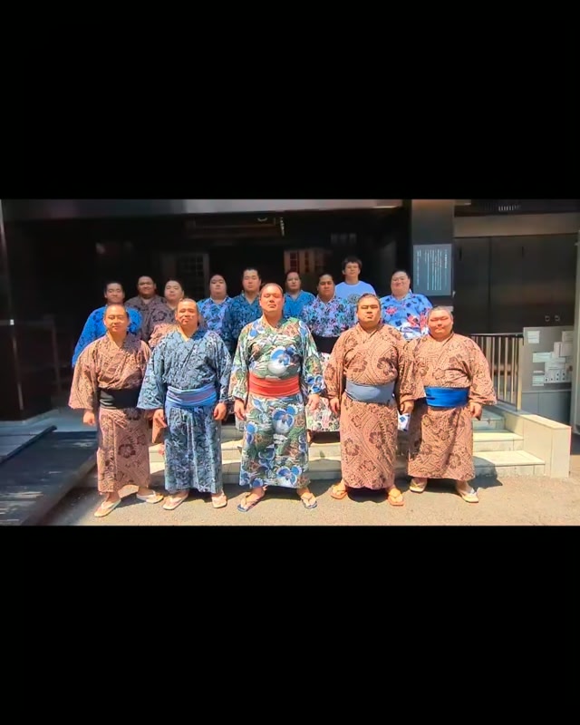 剛士丸 断髪式】 ⁡ 先日 剛士丸事、横江 黎の断髪式が執り行われ、総勢