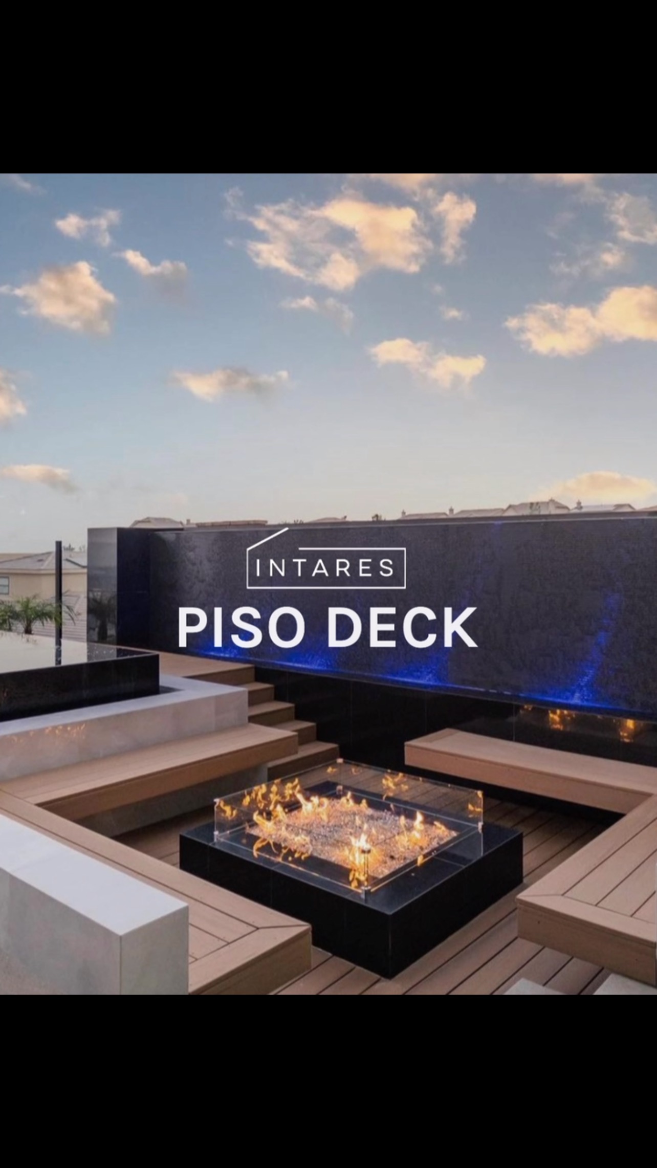 Piso Deck WPC Ideal para terrazas, Jardines, Roof Garden y más ...