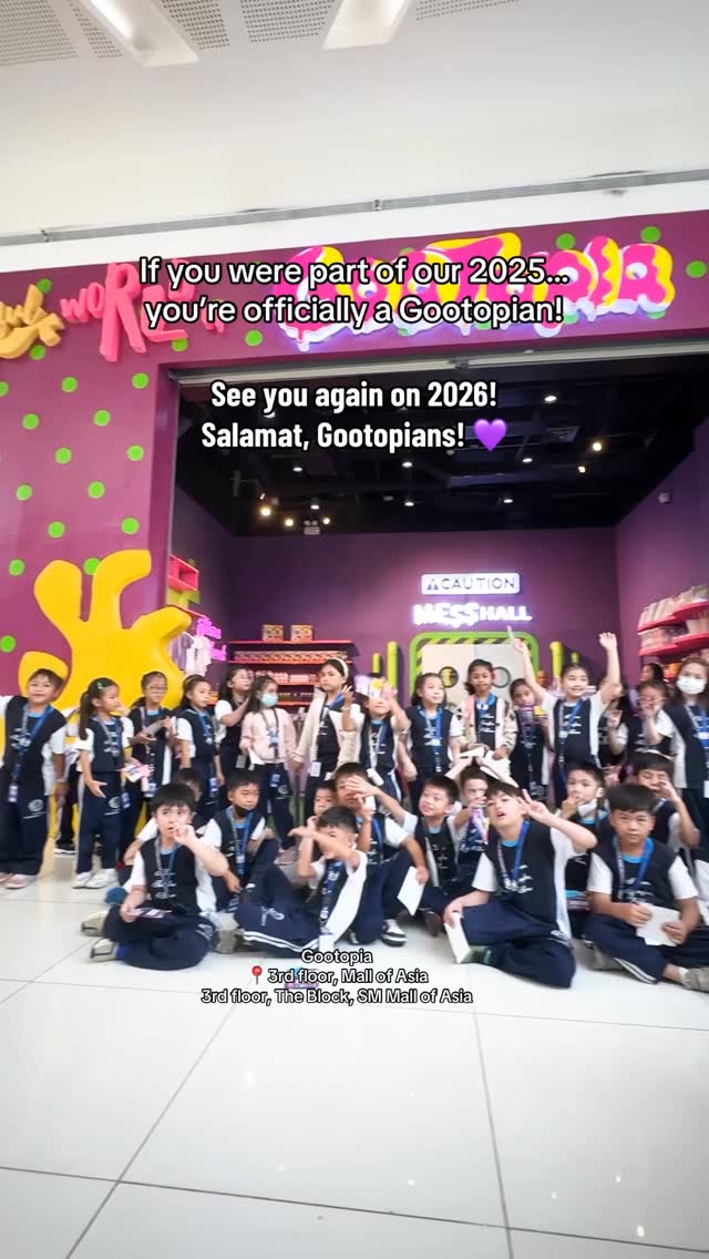 2025 wouldn’t hit the same without our Gootopians 💜 Maraming Salamat ...