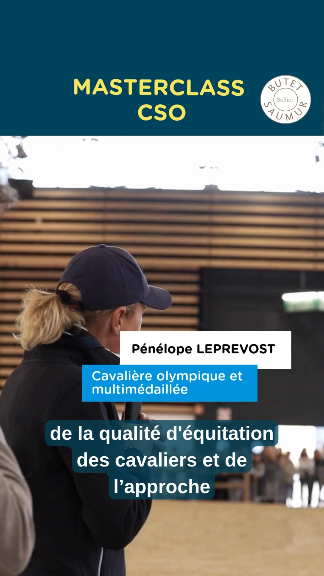 Masterclass CSO SHF 🎤 Interview avec Pénélope Leprévost La grande ...