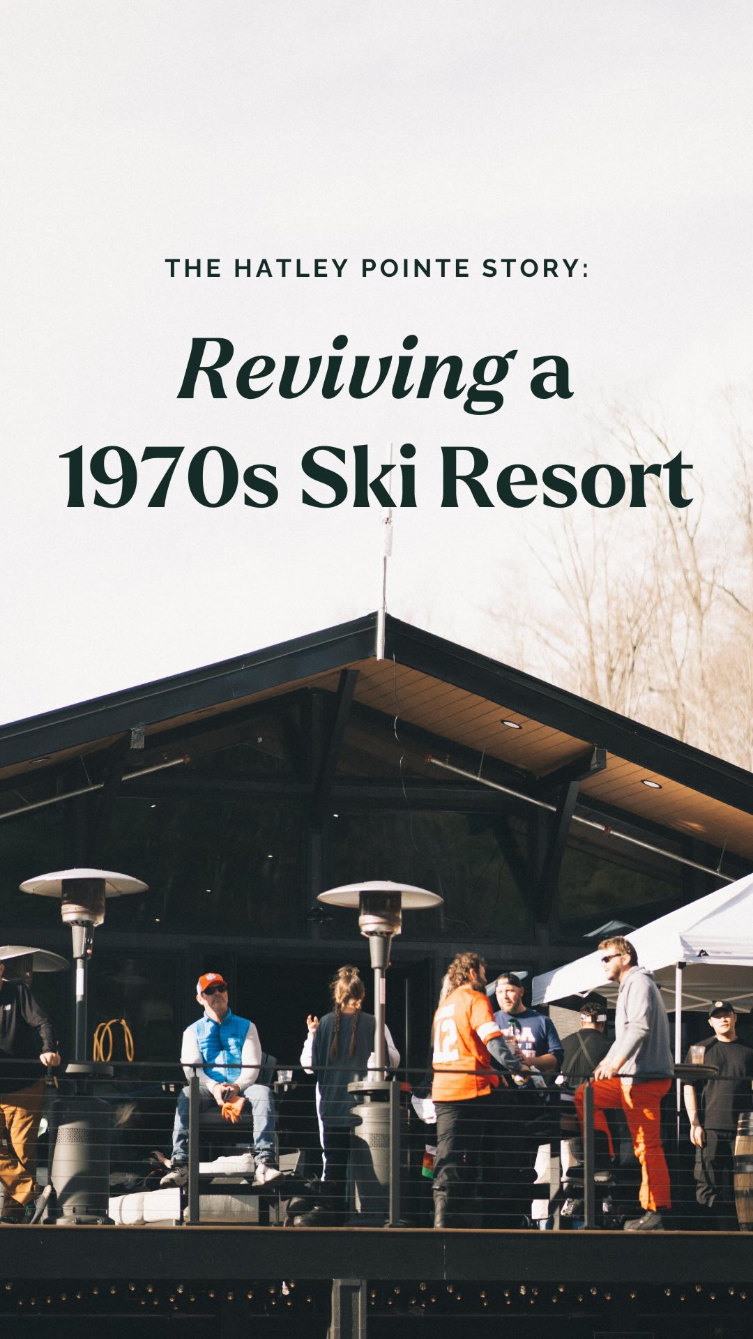 Before it was Hatley Pointe, this mountain held decades of stories ...