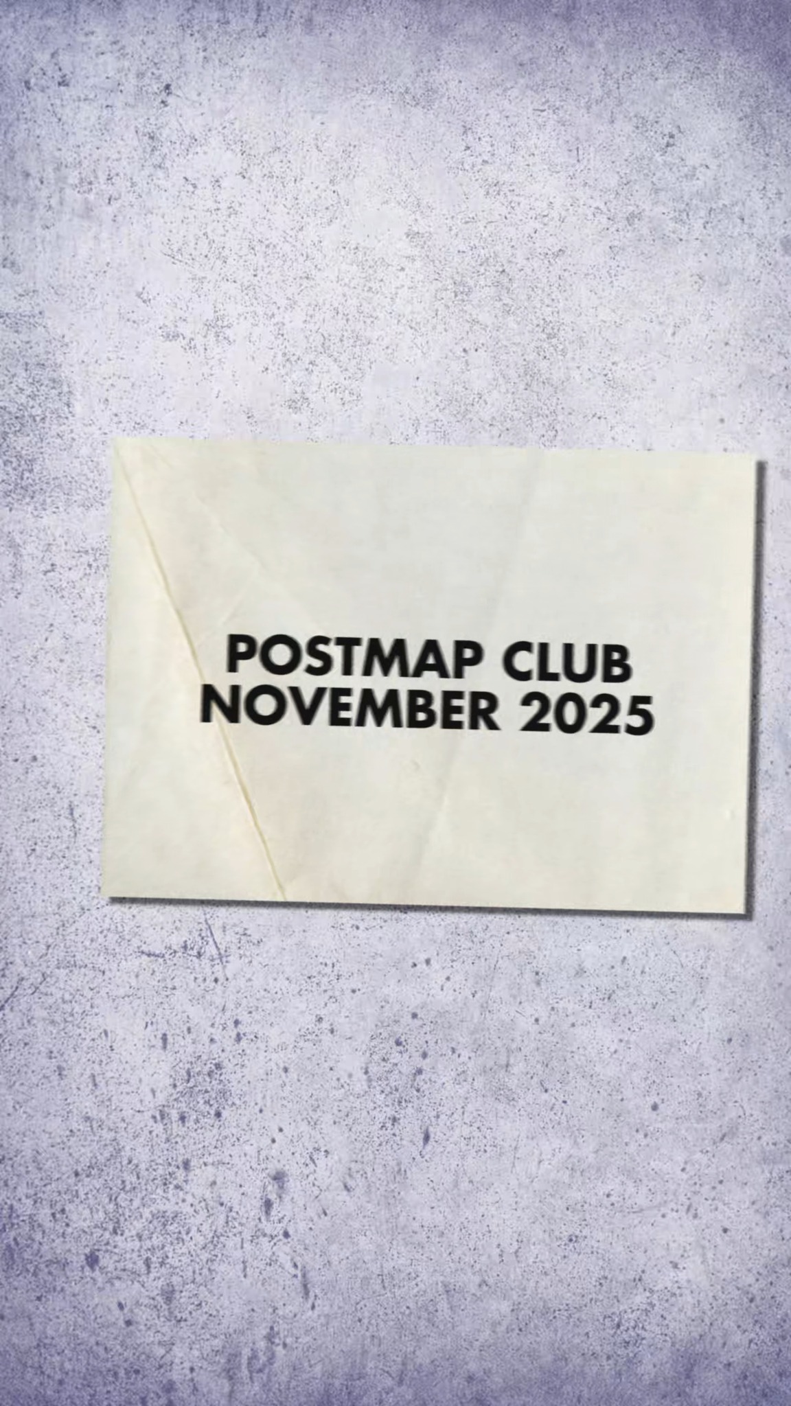 Lost Map - 💌 POSTMAP CLUB // NOVEMBER 2025 💌 Spooky... | Facebook