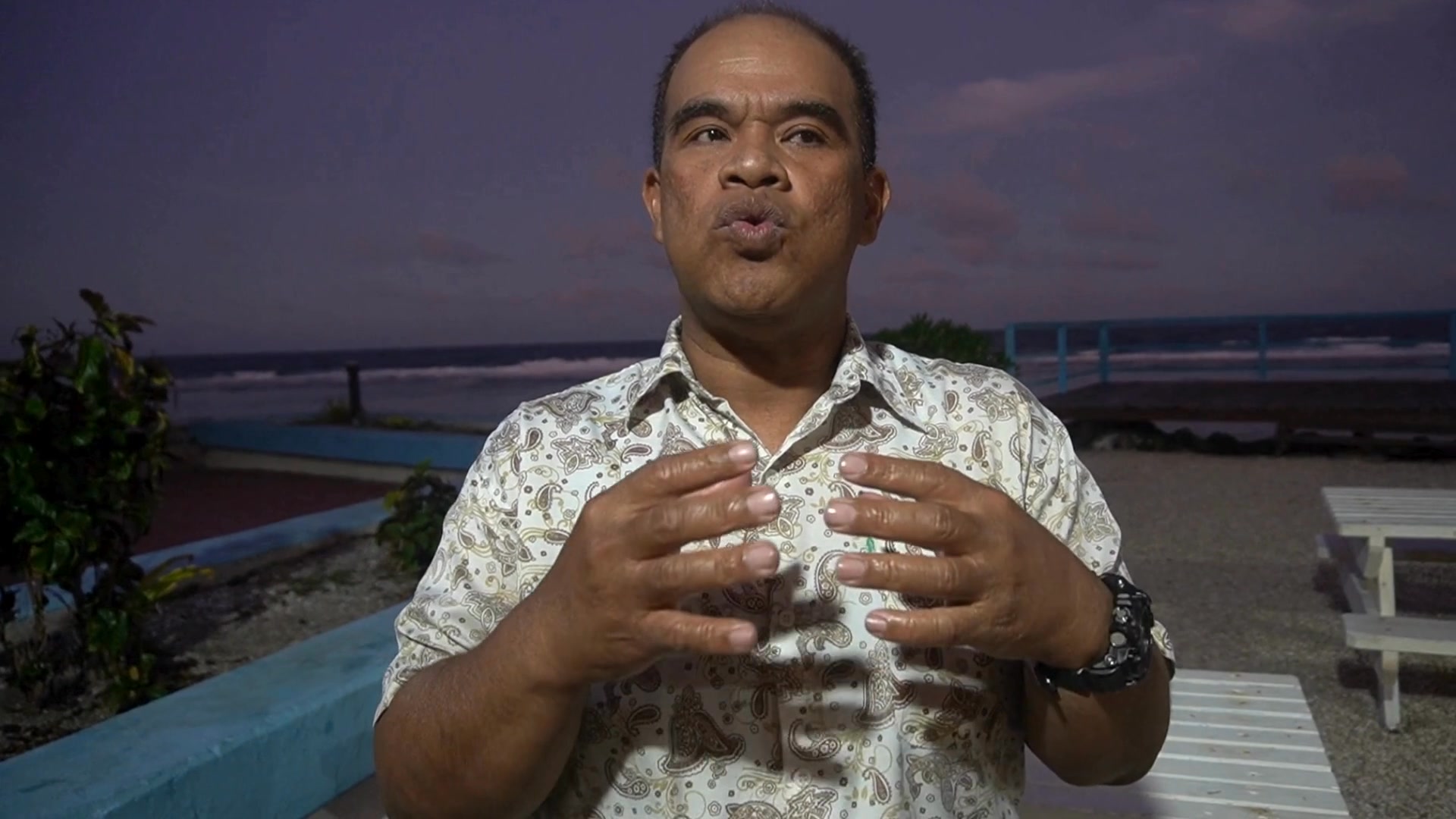 Chairman of the first Micronesia Musci Festival and Miss Micronesia ...