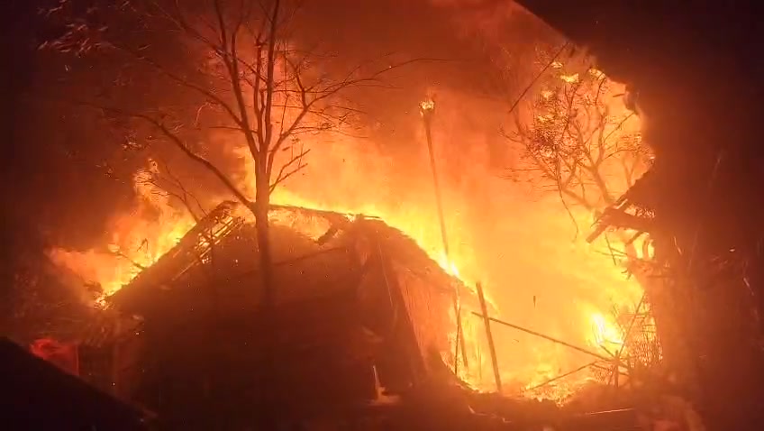 Fire Incident Report A fire incident occurred in Camp-05, Block E-5 on ...