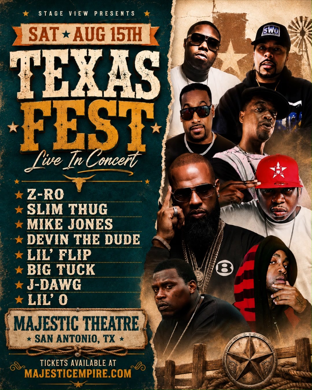 Texas rap royalty Z-RO is headlining TEXAS FEST! One of the most