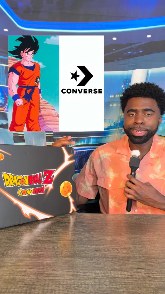Dragon Ball Z X Converse collab has officially released🔥 SOLE