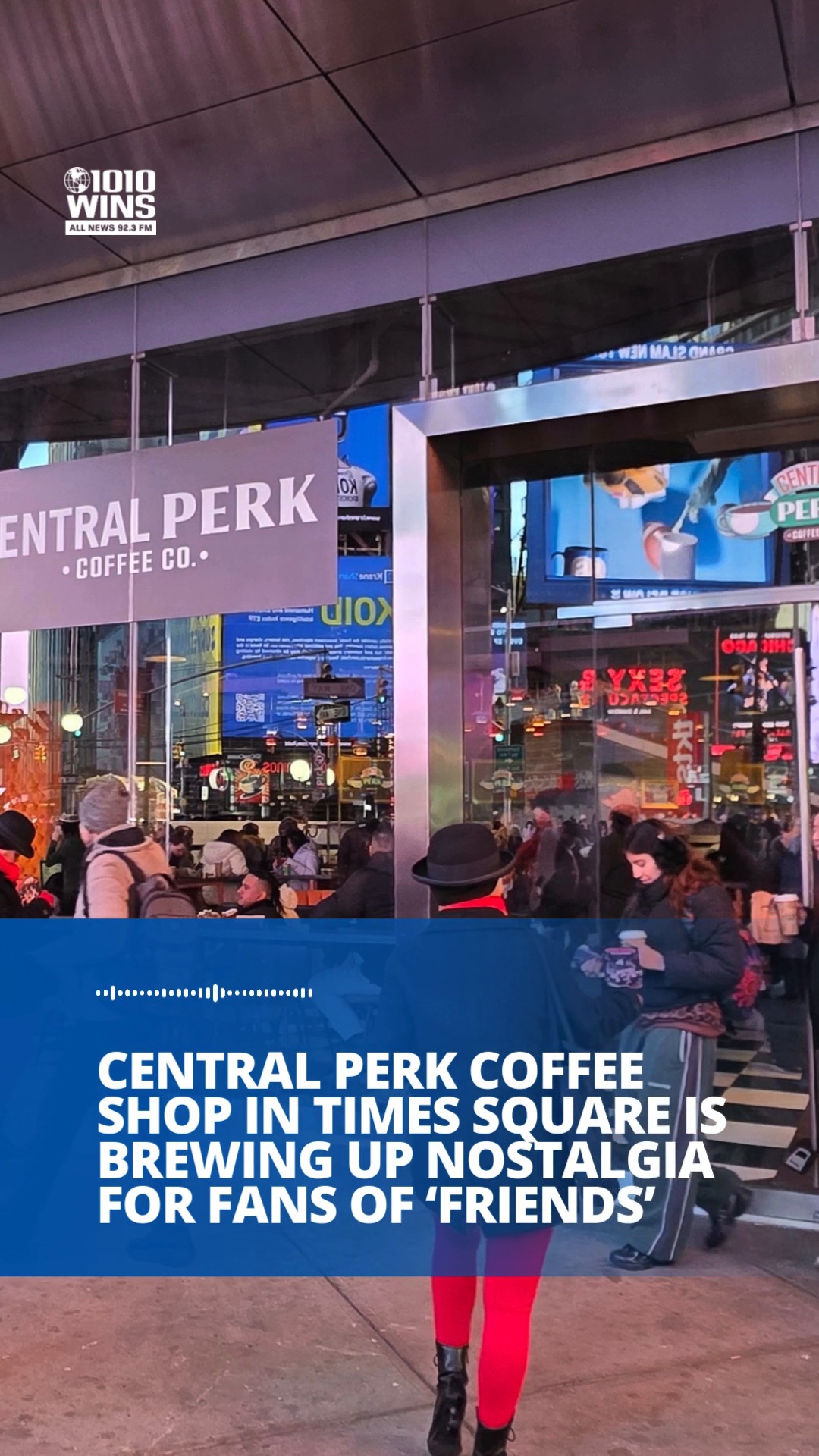 ☕ 📺 It wasn’t just the coffee that was flowing at the Central Perk ...