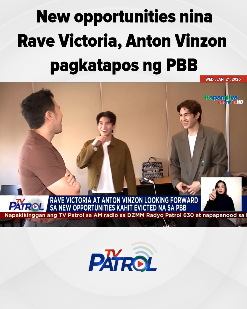 New opportunities nina Rave Victoria, Anton Vinzon pagkatapos ng PBB. # ...