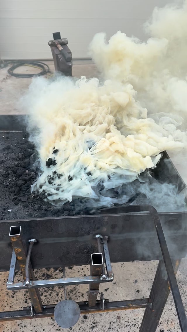 Coal POWER!!! Water cooled forge! | Trevor Smithson | Facebook