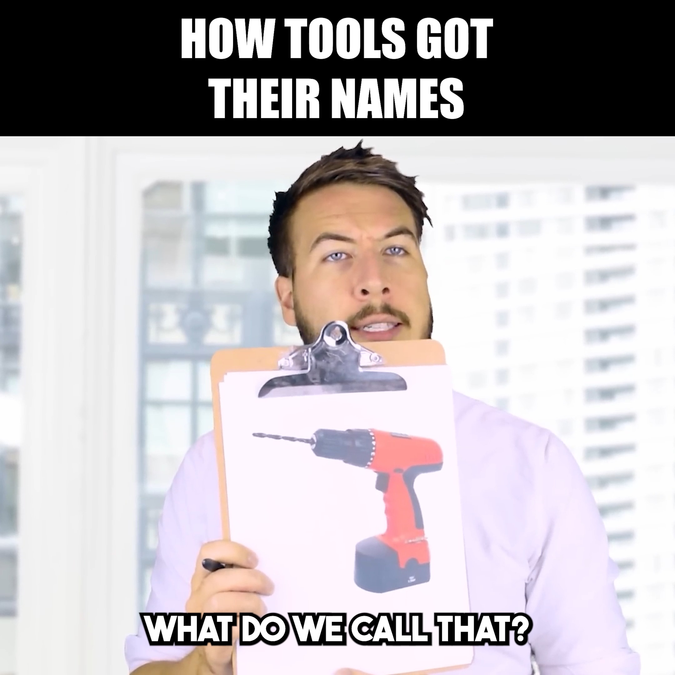 This Is How Tools Got Their Names! 🤣 | Ryan George | Facebook