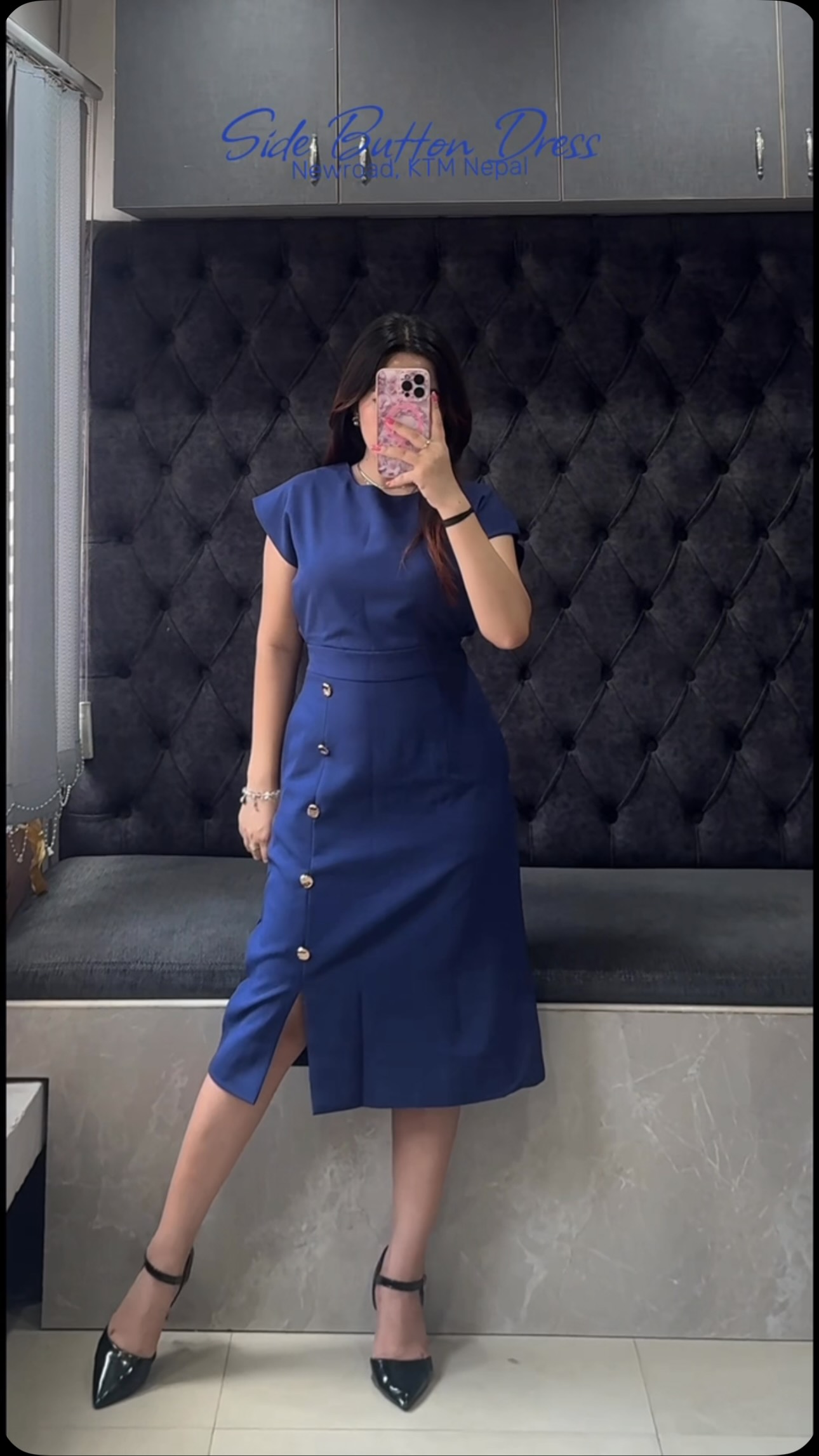 formal dress in nepal The cornerstone of a well-curated wardrobe., #BossLadyNepal #attirenepal #waistcoatset #bodycondress #formaldress | Boss Lady by Attire colour-champagne