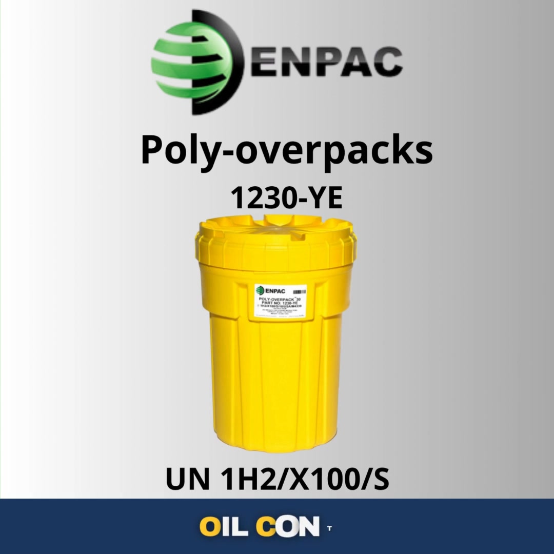 ENPAC overmaatse vaten (ook wel poly-overpacks of salvage drums) zijn ...