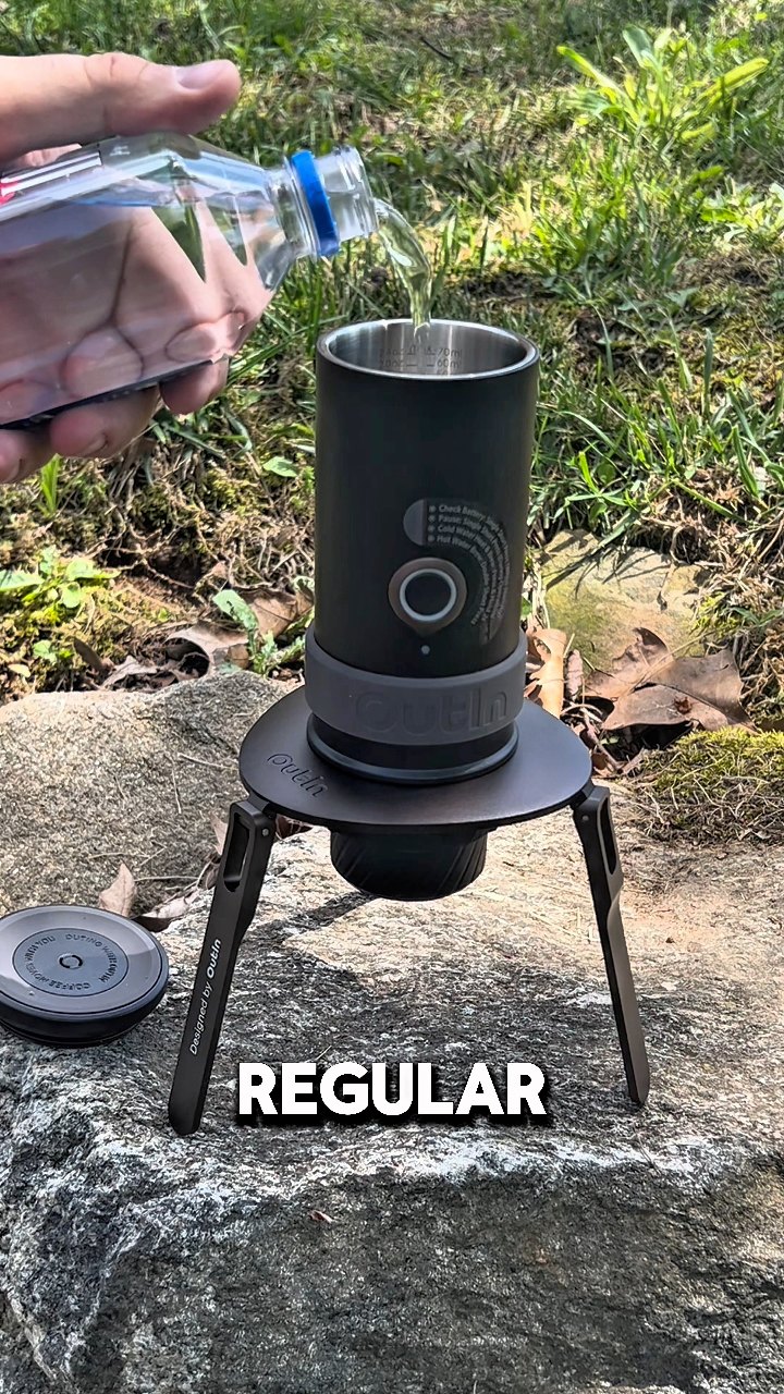 Camping Espresso Maker #coffee #amazonfinds | Taras Kul