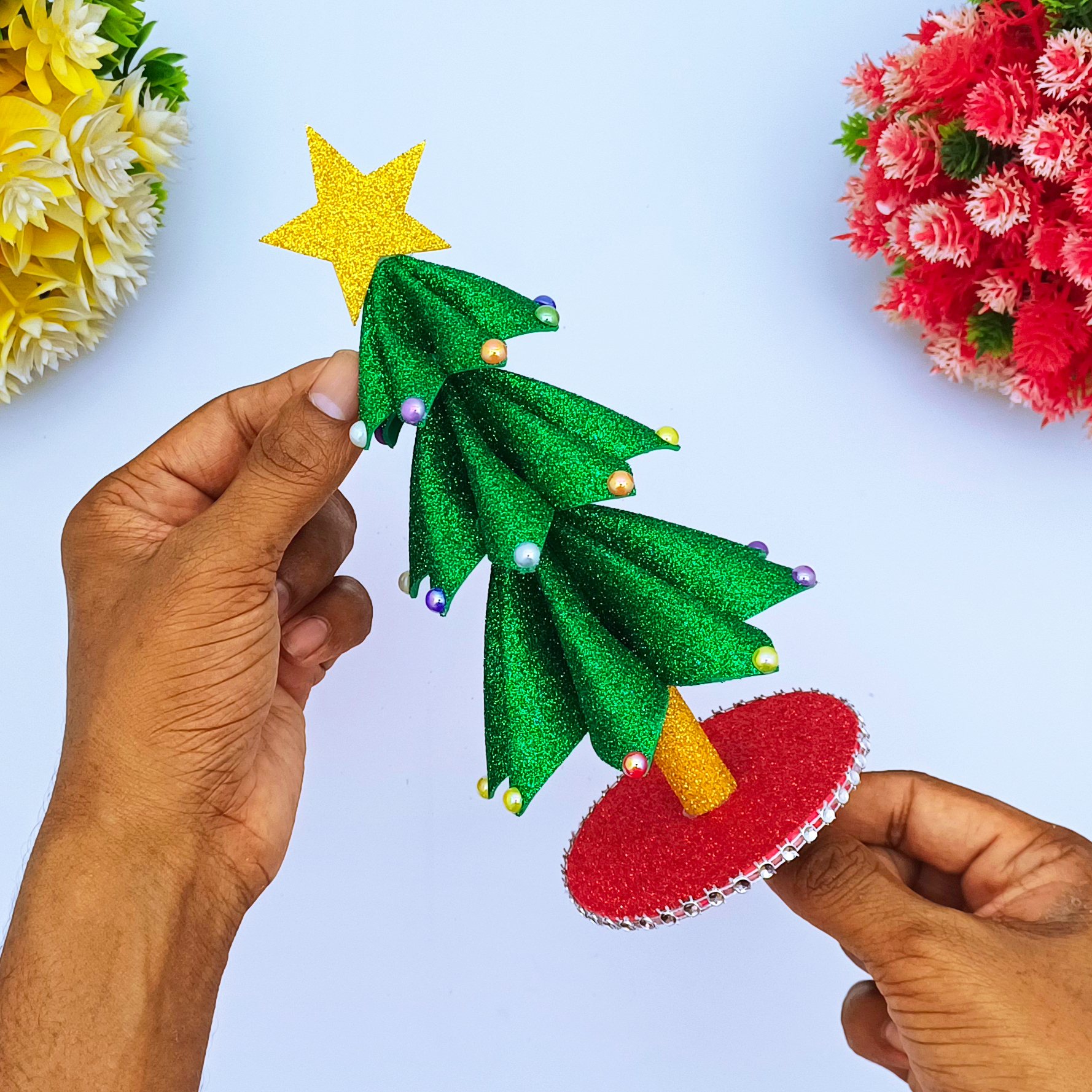 How to make a Christmas tree at home - Upcoming Christmas tree making ...