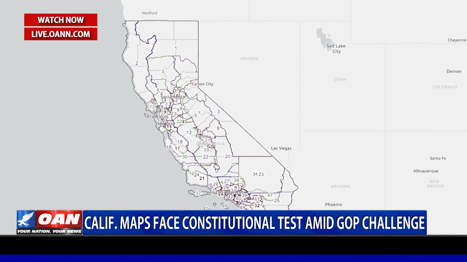 California’s newly redrawn congressional maps, approved under ...