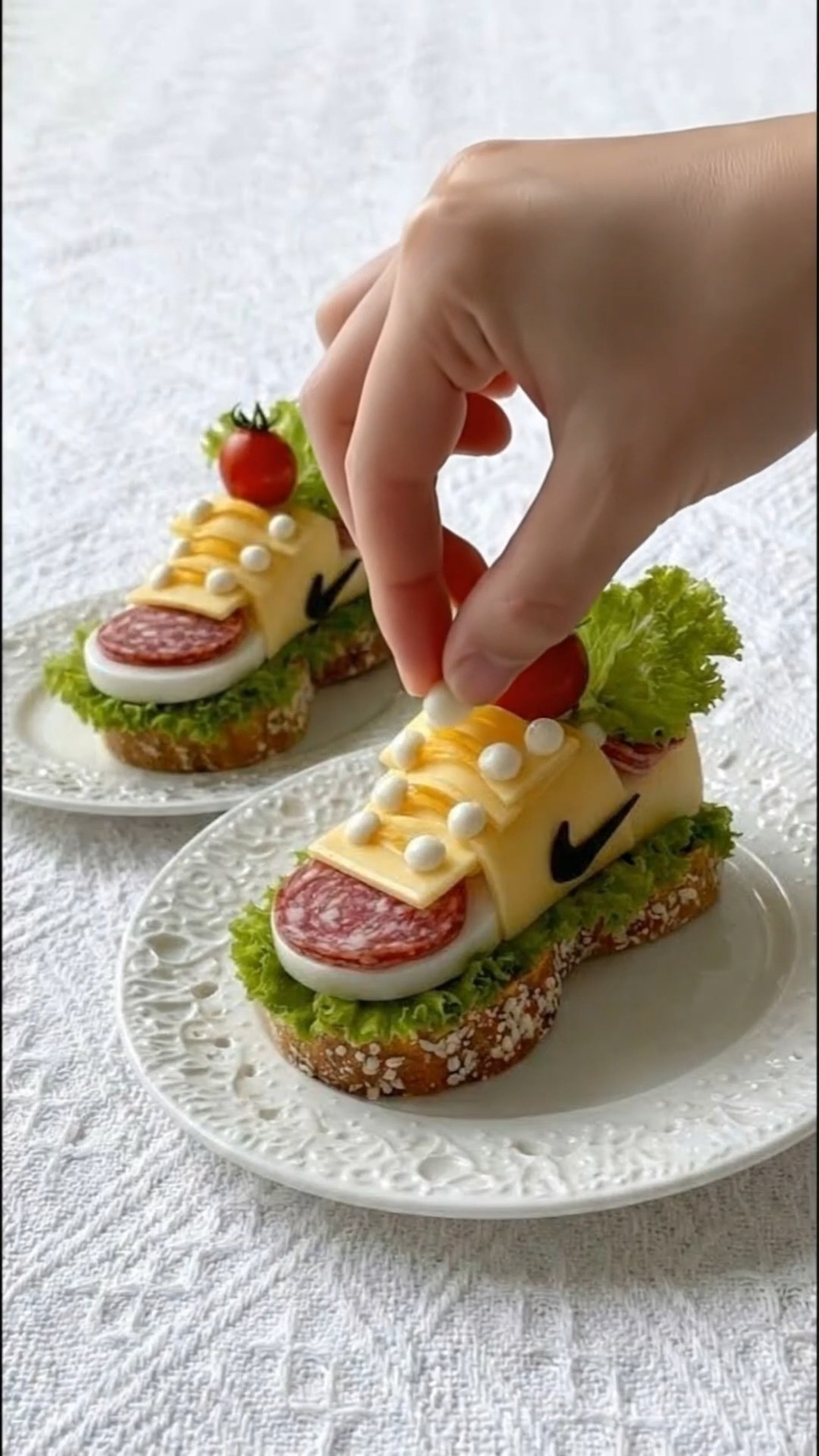 Sneaker Sandwiches 👟 These are the coolest kicks you'll ever eat