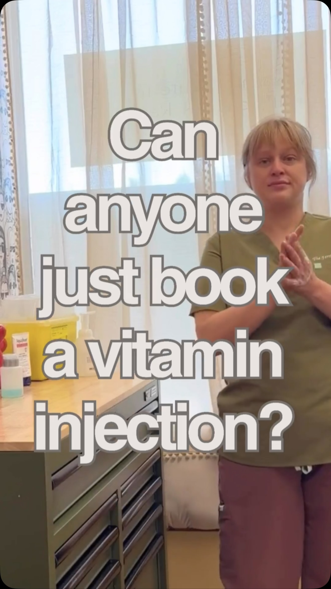 Teach Me Something Thursday 💉, Can anyone just book a vitamin D or B12 injection? Not necessarily—and that is a good thing., Vitamin injections are not one-size-fits-all. Before treatment, we may need 