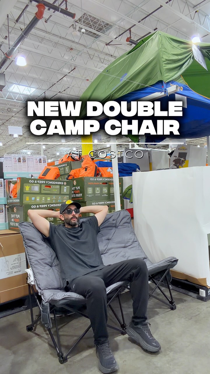 Costco just brought in this new Timber Ridge Double Camping Chair