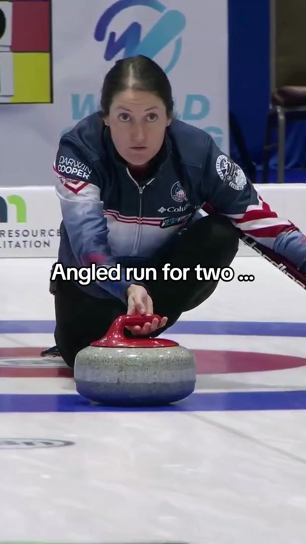 Well played by Tabitha Peterson who makes the controlled angled run for ...